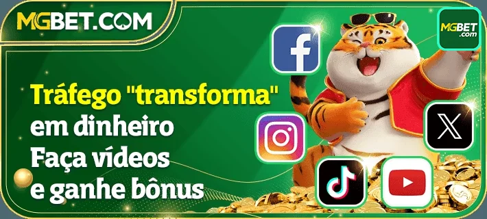 Tela de celular exibindo o app do mgbet.com